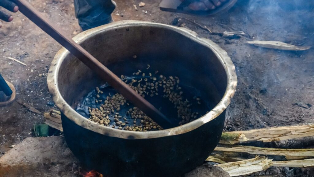 chagga coffee roasting