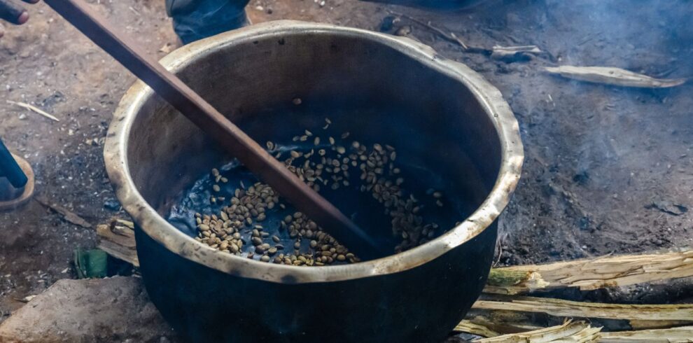 chagga coffee roasting
